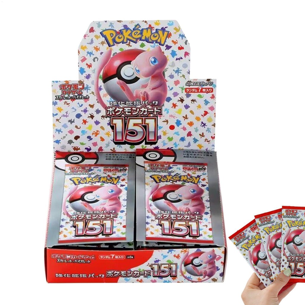 Pokemon TCG Booster Pack Scarlet & Violet 151 Booster Bundle nteresting Classic Pack Collection Card