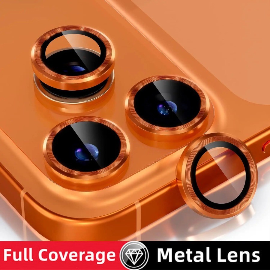 Kính cường lực HD bảo vệ camera thích hợp cho iPhone Air 17 16 15 14 Plus 13 12 11 Pro Max