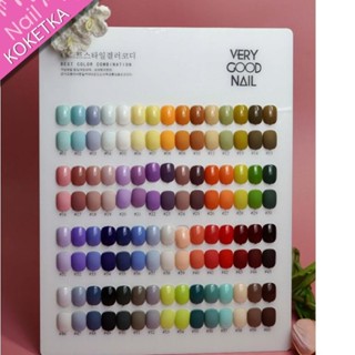 Bộ Sơn Gel 60 Màu Hàn Quốc - Very Good Nail, Full Tone Hot Trend [Chai Thấp]