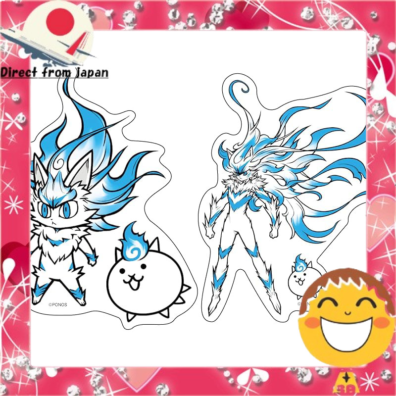 Nyanko Big Store Original Sticker Set - Fate's Child Phono - Nyanko Great War[Direct from Japan]
