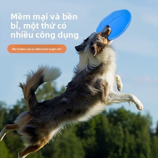[Chống cắn nổi chống nước] Đồ chơi Frisbee cho chó Frisbee mềm Frisbee Vỏ chó cỡ lớn Golden Retriever