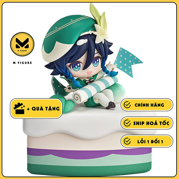MÔ HÌNH Venti -  Genshin Impact Wondrous Travels Series Q Version Figure (Good Smile Company, miHoYo