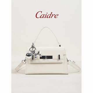 Caidre Milkshake Vàng Tinh Tế Túi Xách Nữ Đeo Vai Túi Vuông Nhỏ