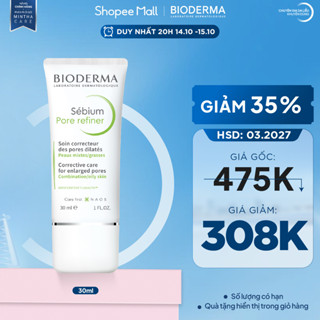Kem se nhỏ lỗ chân lông Bioderma Sebium Pore Refiner - 30ml