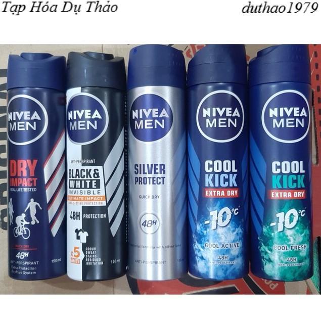 Xịt Ngăn Mùi NIVEA MEN 150ml