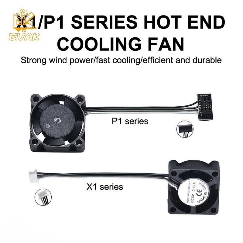 Quạt Alittlesetrtu 2510 Cho Bambu Lab X1 / P1 Quạt Làm Mát Hotend Có Cáp Quạt Làm Mát Nhanh Cho Bamb