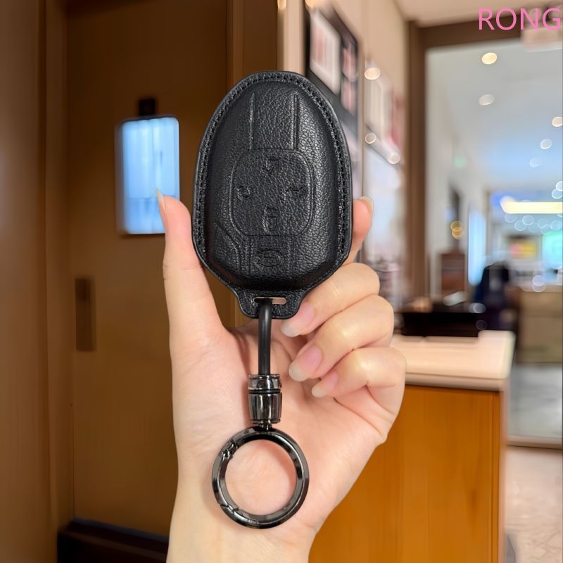 Bao Da Chìa Khóa Ô Tô Thông Minh Từ Xa Fobs Vỏ Bảo Vệ Cho GAC Motor GN8 2022 2023 Trumpchi 2021 Empo