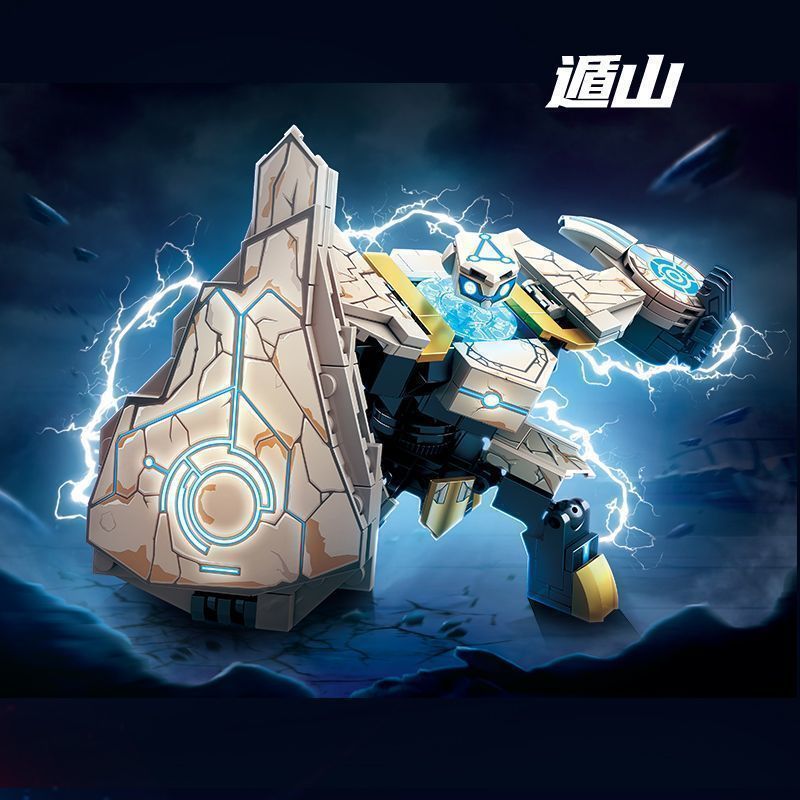 Tương thích với Lego King Glory Series Son Goku Mecha Warrior Hình Bé Trai Bé Gái Lắp Ráp Giáo Dục K