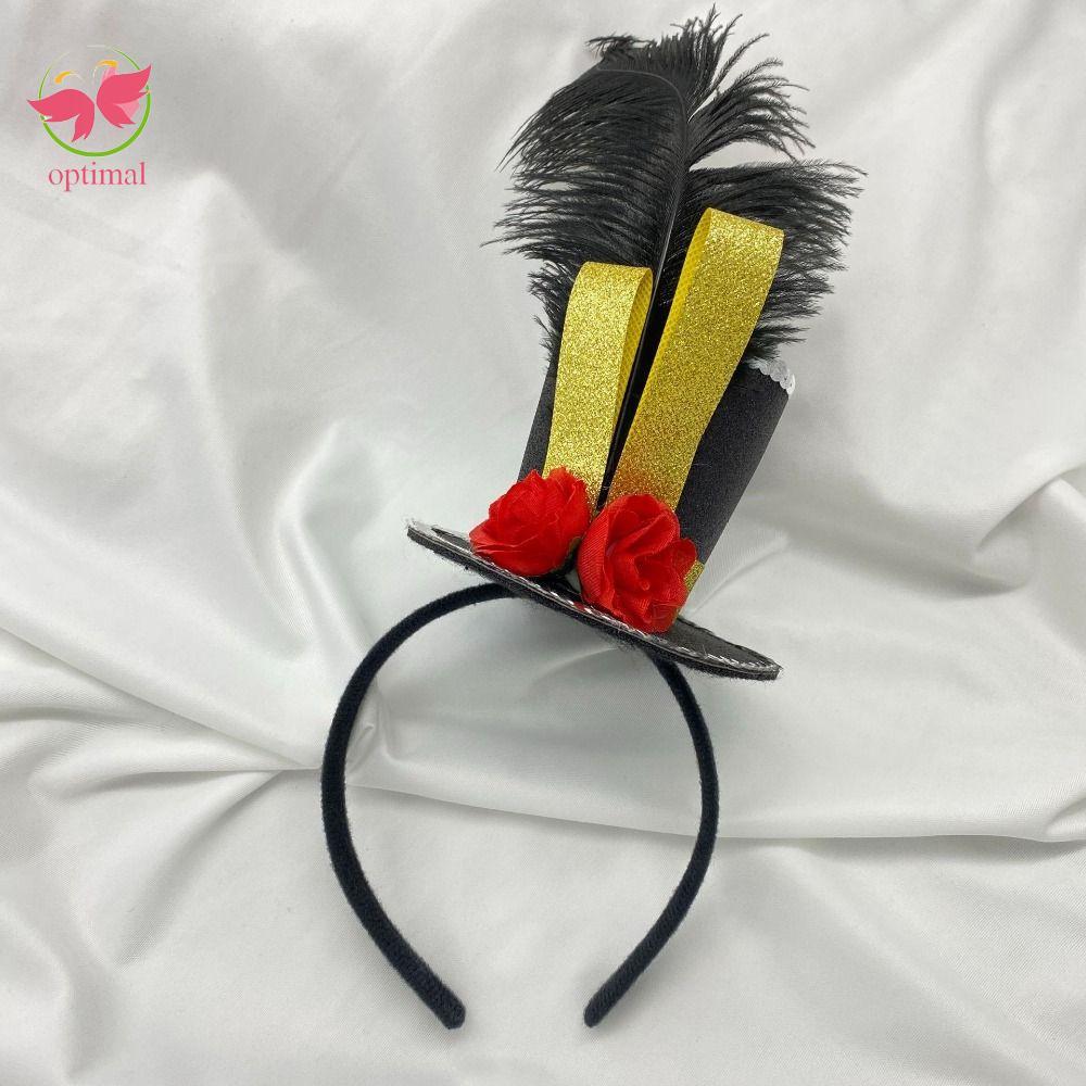 OPTIMAL LIMIT Carnival Party Headband, Dress Up Vintage Knight Soldier 's Top Hat, Doorman 's Hat Su