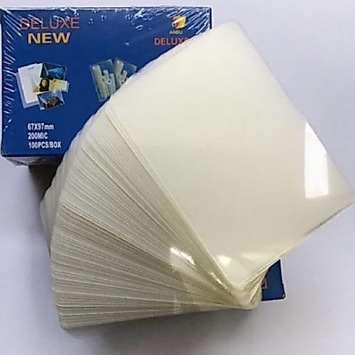 Giấy ép Plastic khổ A5 - 80 Mic