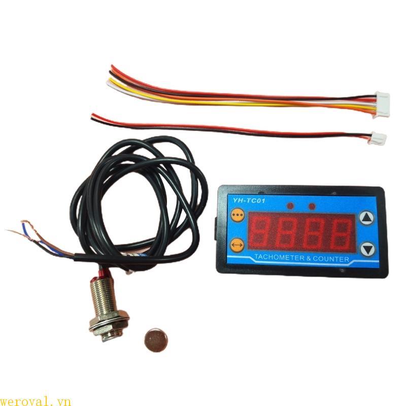 WER Chống Thấm Nước Hall Switch Công Tắc tiệm cận Hẹn Giờ0Panel Đồng Hồ Giờ Máy ATV0Hour Counter Máy