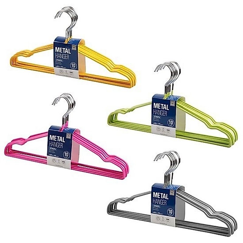 Bộ 10 móc treo quần áo Lock&Lock_kim loại bọc nhựa ETM376