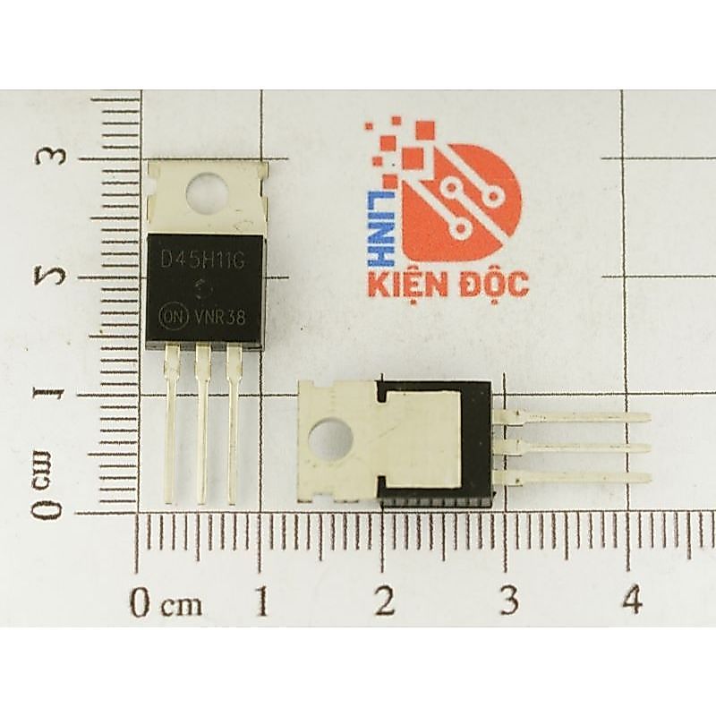 [Combo 2 chiếc] D45H11G, D45H11 Transistor PNP 80V-10A TO-220