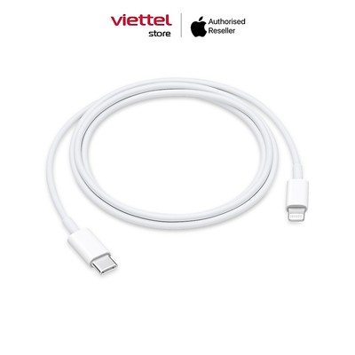 Phụ kiện Apple USB-C TO LIGHTNING CABLE (1 M) Chính hãng (dùng cho iPhone 14 series trở xuống)