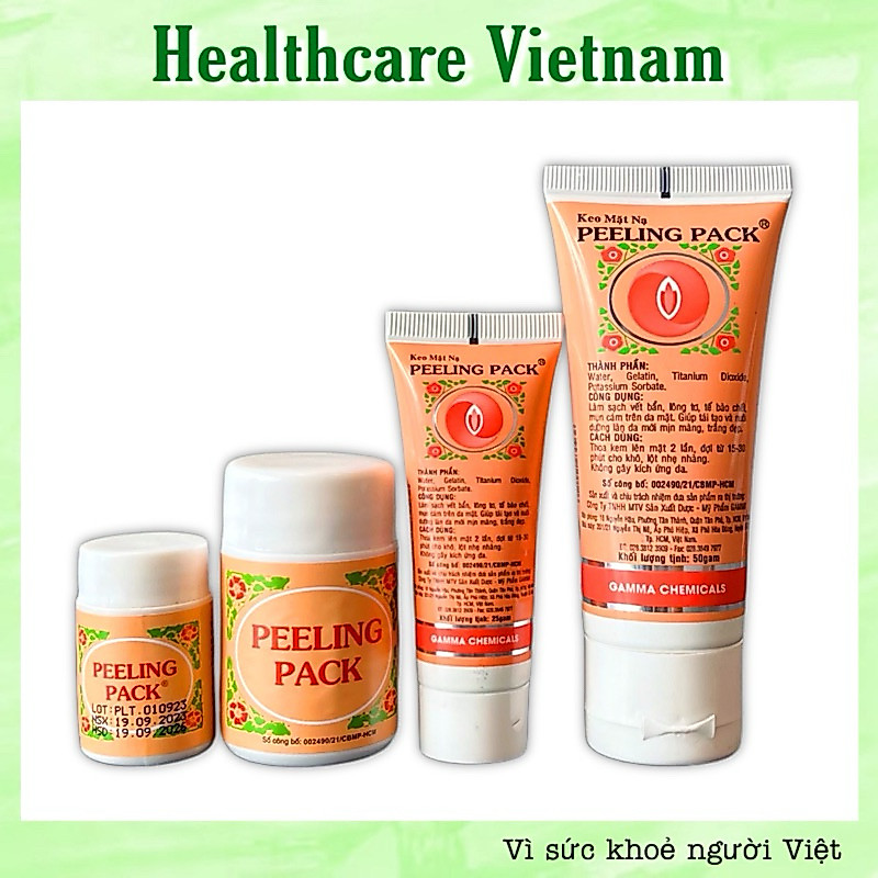 Keo Lột Mụn Peeling Pack Chính Hãng Gamma Chemicals
