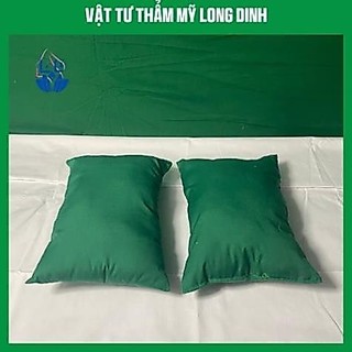 Gối kê tay khám bệnh, lấy máu xét nghiệm bệnh nhân màu xanh , màu trắng
