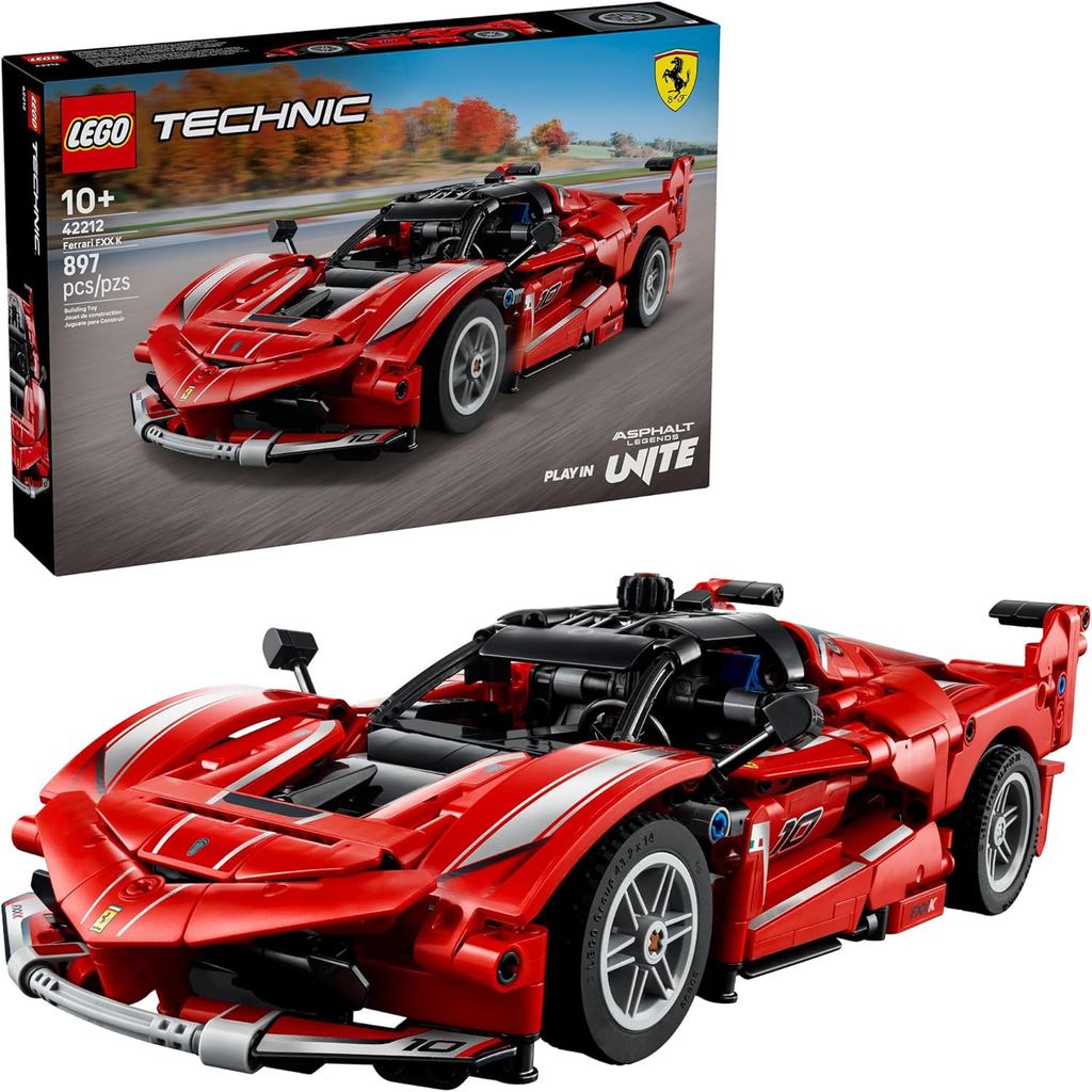 Xe đồ chơi LEGO Technic Ferrari FXX K - Đồ chơi xây dựng cho bé gái và bé trai, từ 10 tuổi trở lên -