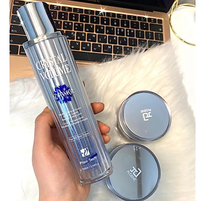 [Hàng Chính Hãng] Tinh chất dưỡng da kim cương xanh Crystal Volume Activator Pion Tech