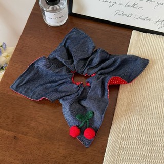 Nơ Anh Đào Scrunchie - Phụ Kiện Tóc Thời Trang