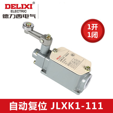 Công tắc du lịch Delixi JLXK1-111 Loại bảo vệ bánh xe đơn có thể tự động đặt lại YBLX-K1 111