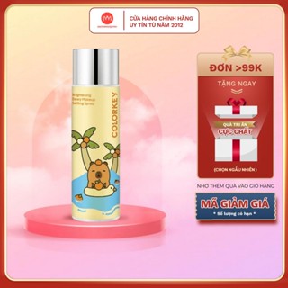  Xịt khoá trang điểm COLORKEY Capybara Brightening Dewy Setting Spray 100ml - xịt khoá nền color key 