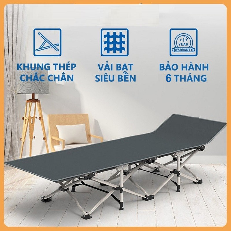Giường Gấp Văn Phòng 178*67*26 Cm, Giường Xếp đa Năng