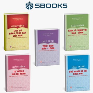  Sách - Combo 5 Cuốn Giáo Trình Triết Học Mác Lênin  Dành Cho Bậc Đại Học Hệ Không Chuyên Lý Luận Chính Trị  NSKT-SBOOKS 
