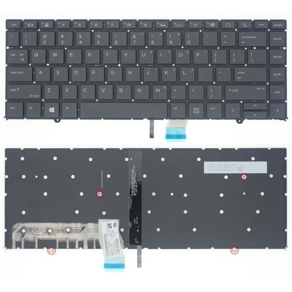 Bàn phím laptop Hp Zbook Studio G5, Hp Elitebook 1050 G1 (CÓ ĐÈN)