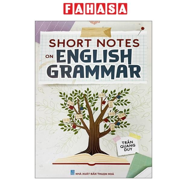 Sách - Short Notes On English Grammar