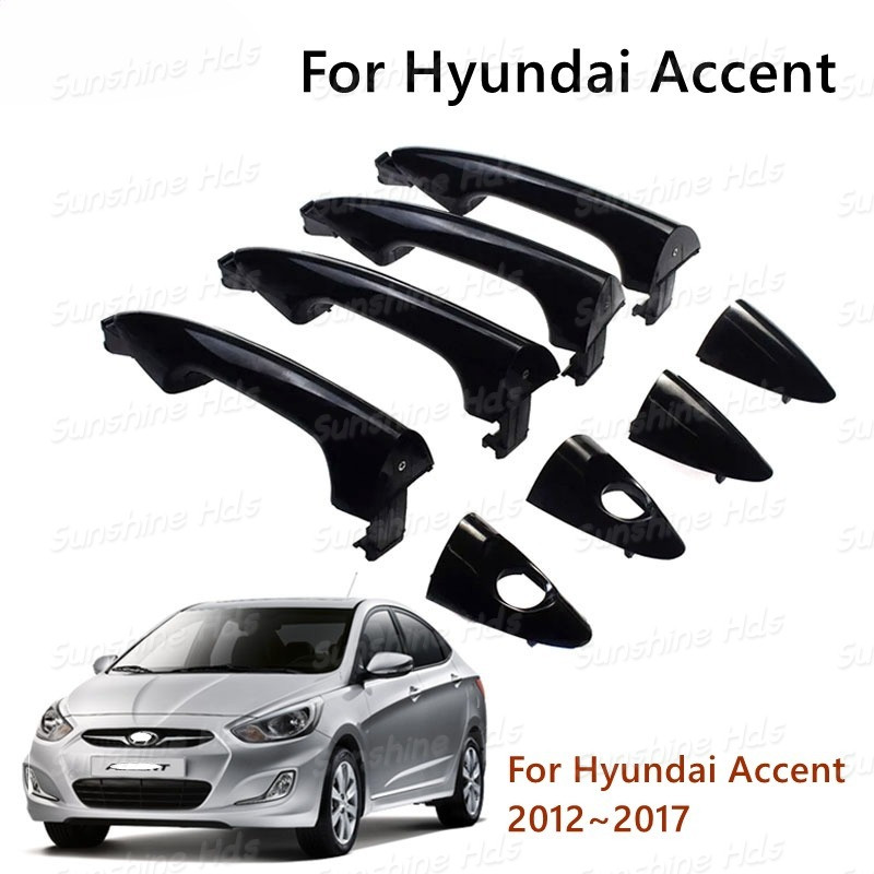 Tay Nắm Cửa Bên Ngoài Cho Xe Hyundai Accent 2012-2017 Bên Ngoài Tay Nắm Cửa Cho Xe Hyundai Accent 20