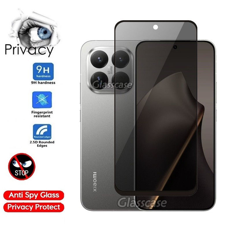 2 Chiếc Bảo Vệ Màn Hình Riêng Tư Kính Cường Lực Cho Xiaomi 15 T Pro 15T 15TPro T15 Xiaomi15T Pro Xia