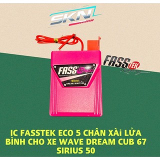 ic chỉnh máp Fasstek xài lửa bình cho dòng xe Wave- Draem- Cub- Sirus 50- Elegan  chính hãng