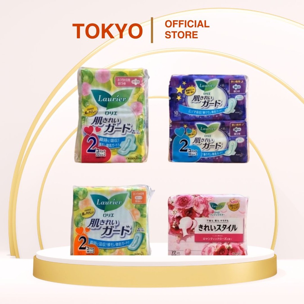 Băng Vệ Sinh Laurier Kao Nhật Bản, Băng vệ sinh ban ngày, ban đêm, băng vệ sinh hàng ngày