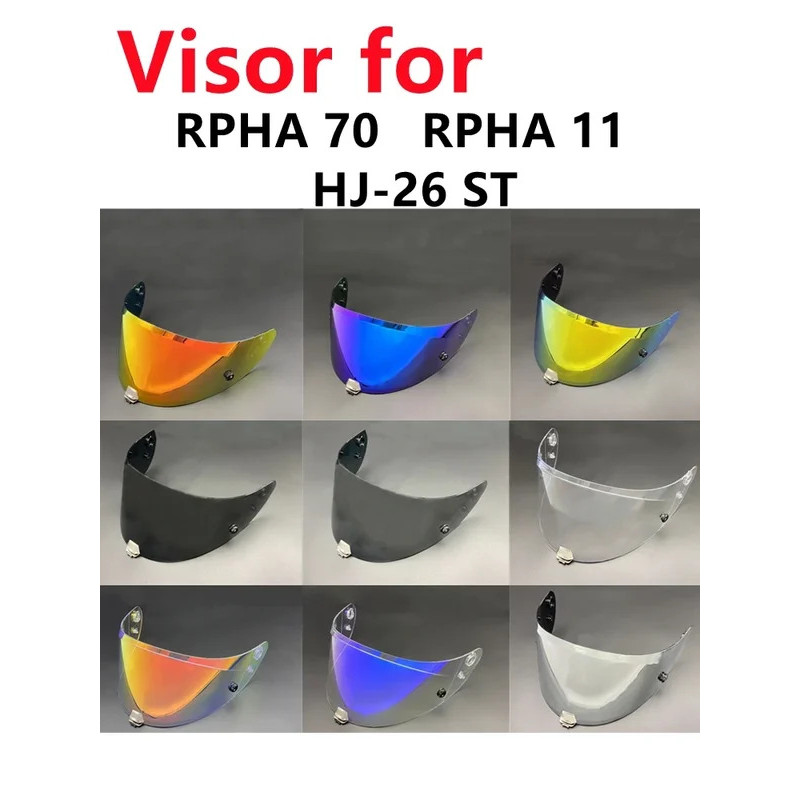 RPHA 11 Tấm Che Cho HJC RPHA 70 HJ-26 ST RPHA 11 Uv Bảo Vệ Xe Máy Mũ Bảo Hiểm Lá Chắn Mũ Bảo Hiểm Độ