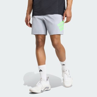adidas Tập luyện Quần Short 3 Sọc Icon Nam Xám JW9976