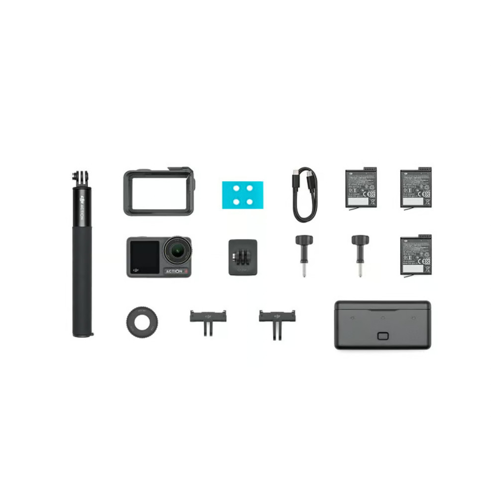 DJI Osmo Action 4 / Action 4 Adventure Combo – Camera Hành Động 4K 120fps Chống Rung Chuyên Nghiệp C