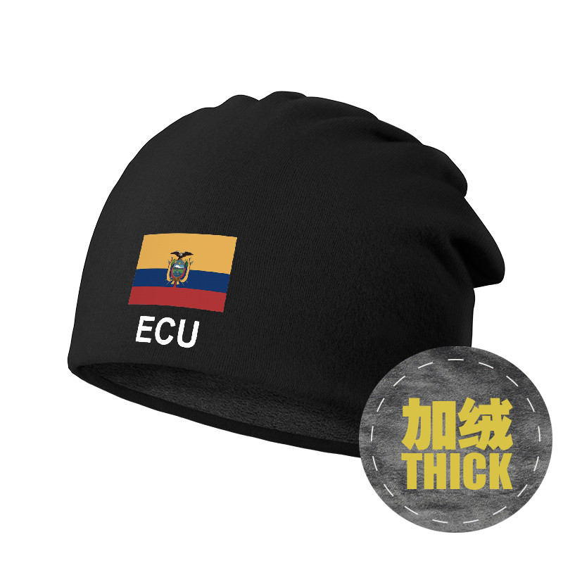 Ecuador Ecuador Baotou Mũ Chống Gió Nightcap Lông Cừu Xếp Chồng Mũ Nam Nữ Ấm Yếm Bộ Boundless