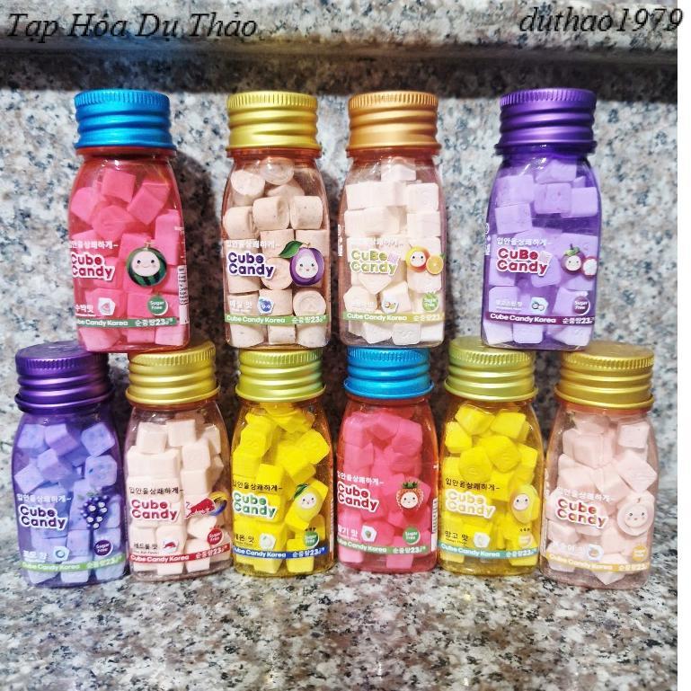 Kẹo ngậm Cube Candy Hàn Quốc lọ 23g