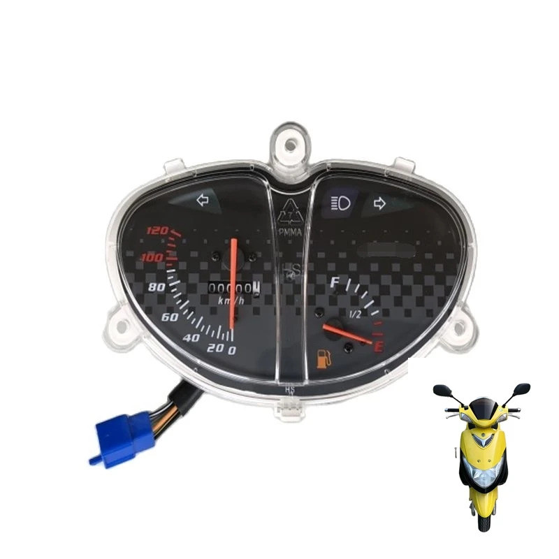 FW Xe Máy Đồng Hồ Tốc Độ Lắp Ráp Dành Cho Xe Suzuki AN125 AN 125 HJ125T-7 125CC Xe Tay Ga Dụng Cụ Lắ