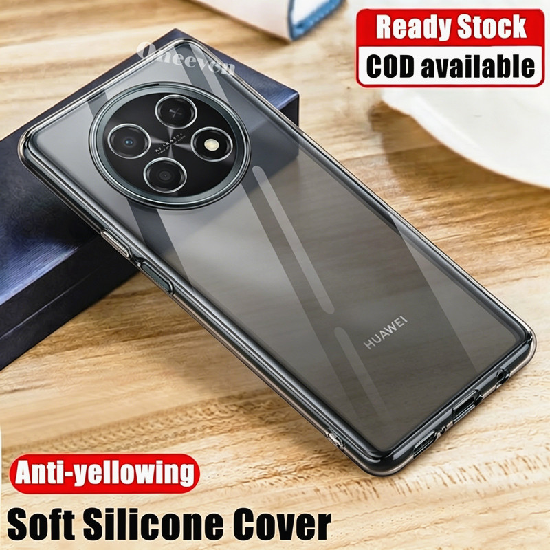 Dành Cho Honor Magic 7 Lite BRP-NX1 Slim Fit Pha Lê Trong Suốt Linh Hoạt Bên Trong Silicon Chống Vàn
