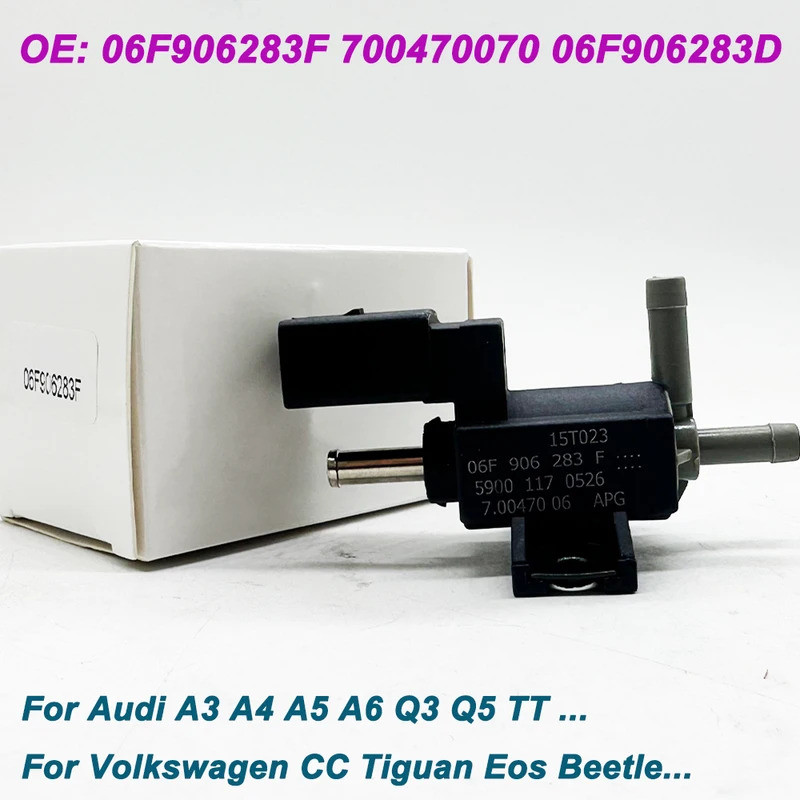 06F906283J 700470070 06F906283D Turbo Boost Van Điện Từ Cho Xe Audi A3 A4 A5 A6 Q3 Q5 TT VW CC Tigua
