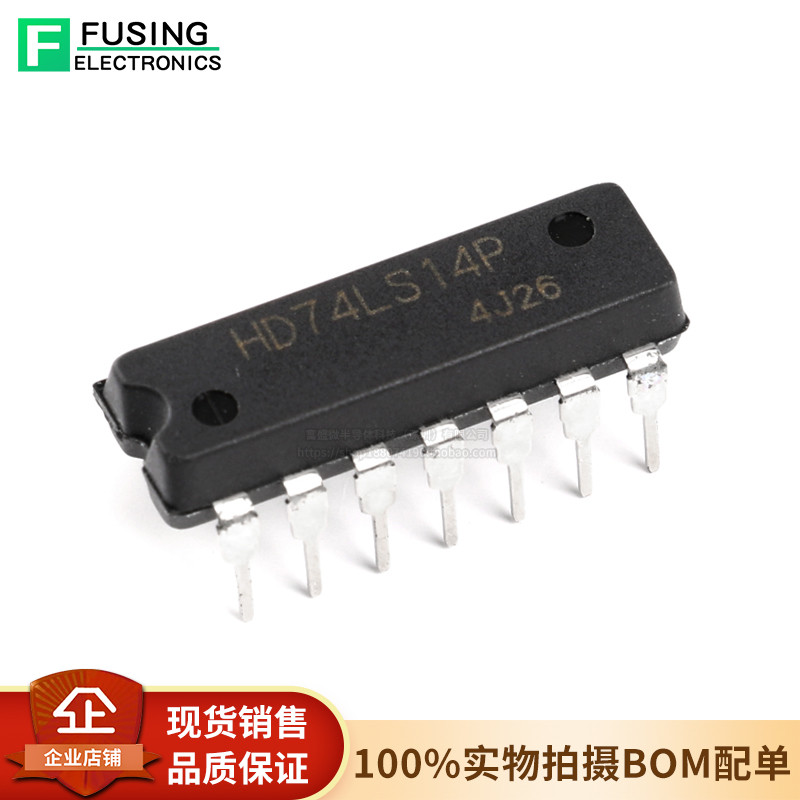 In-Line 74LS14 Six-Opposite Schmidt Trigger DIP-14 Chính hãng