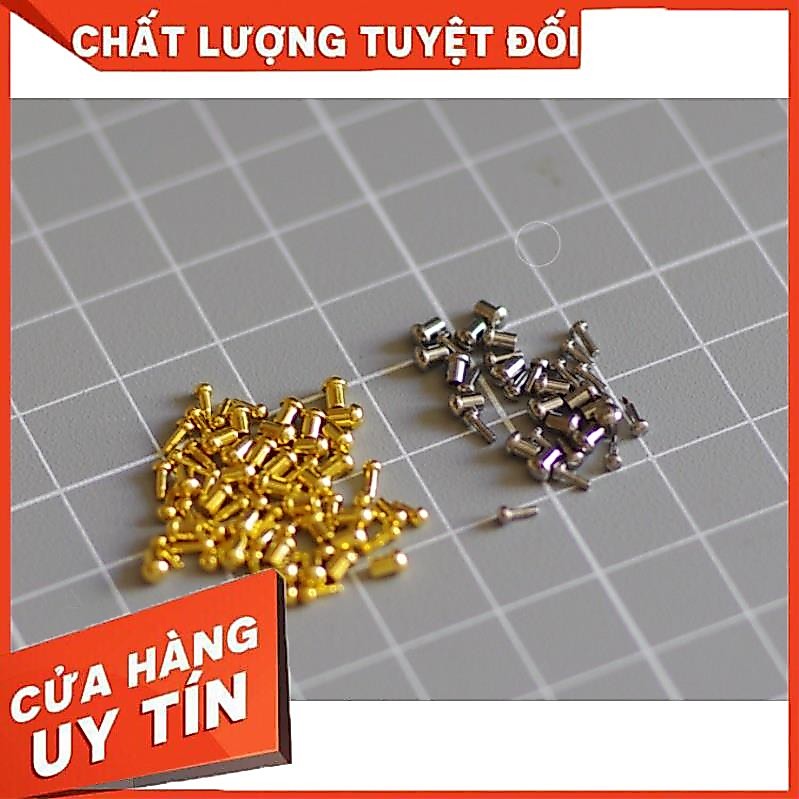( Phụ kiện đồng, inox) Đinh tán túi Birkin và Kelly