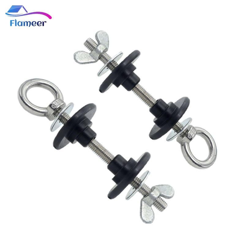 2 Miếng Lưới Kéo Xuống Đính Kèm Hạng Nặng Kéo Đính Kèm Squat Giá Neo Bu Lông Điều Chỉnh Trọng Lượng 