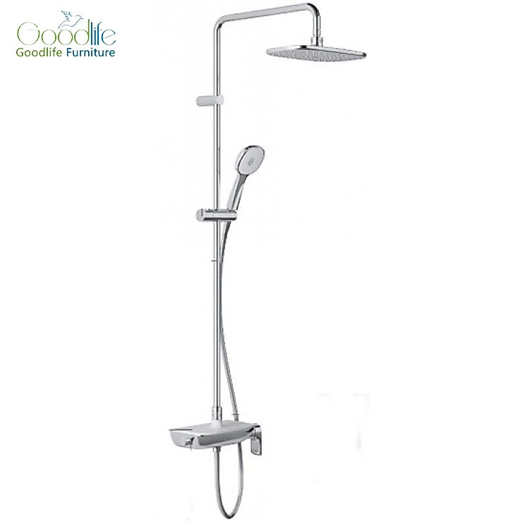 Vòi Sen Cây Tắm Inax BFV-615S-8C Nóng Lạnh