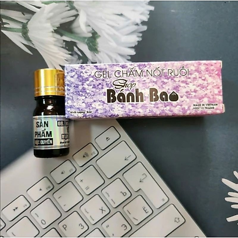 Gel chấm nốt ruồi, mụn cóc, tàn nhang ,mụn ké Bánh Bao