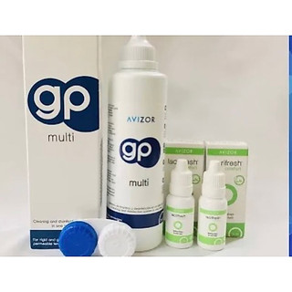 Combo 1 GP multi 240ml + 2 avizor 15ml Dung dịch dưỡng ẩm mắt & kính áp tròng Ortho-K Avizor