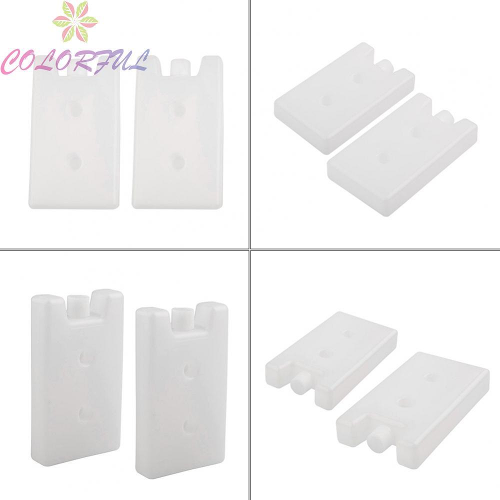 Ice Pack Box 2pcs 400ml Ice Block Lunch Box Long-Lasting Pair Parts Replacement