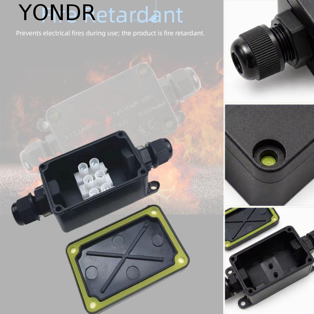 Hộp nối YONDR, Đầu nối cáp chống nước IP66, Hộp nối IP66 chống bụi bền 2 chiều 3 chiều chống bụi bền