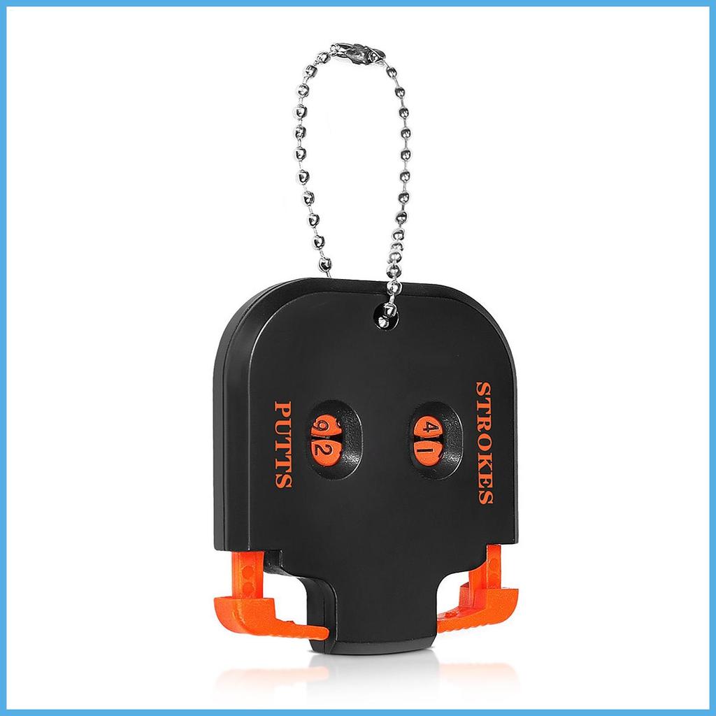 Đếm Golf Clicker Golf Score Keeper Clicker Counter Mini Hand Score Count Clicker with Chain Golf Gam